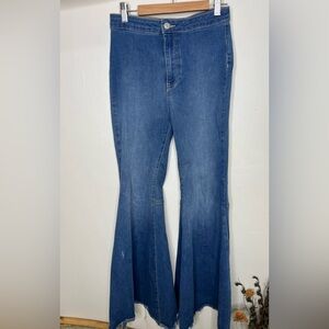 We the Free People Just Float On Flare Jeans